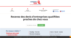 Desktop Screenshot of compare-devis.fr