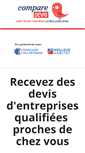 Mobile Screenshot of compare-devis.fr